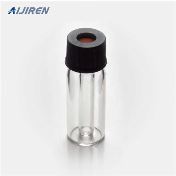 4ml Flat Bottom Amber Vial with Insert Supplier-Aijiren HPLC 